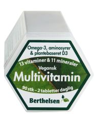 Berthelsen Naturprodukter - Vegansk Multivitamin
