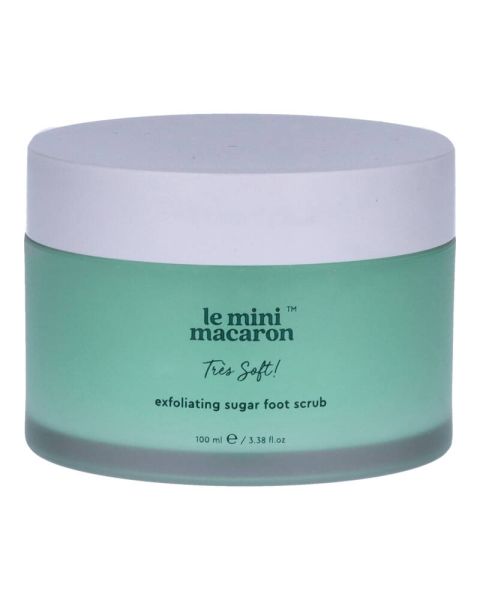 Le Mini Macaron Tres Soft Exfoliating Sugar Foot Scrub