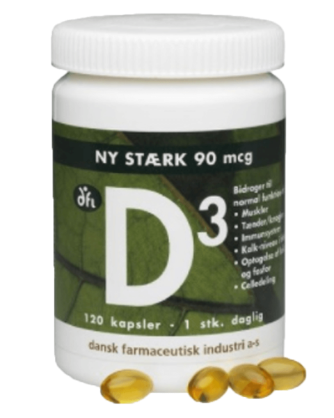 Berthelsen Naturprodukter - D3 90mcg