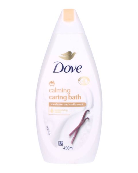 Dove Caring Bath Calming Shea Butter Vanilla Scent
