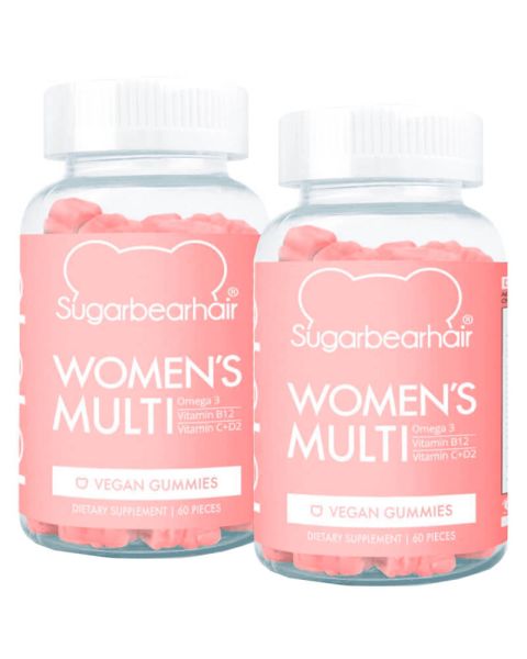 2 x Sugarbearhair Women's Multi Vitamins 2 x Sugarbearhair Women's Multi Vitamins