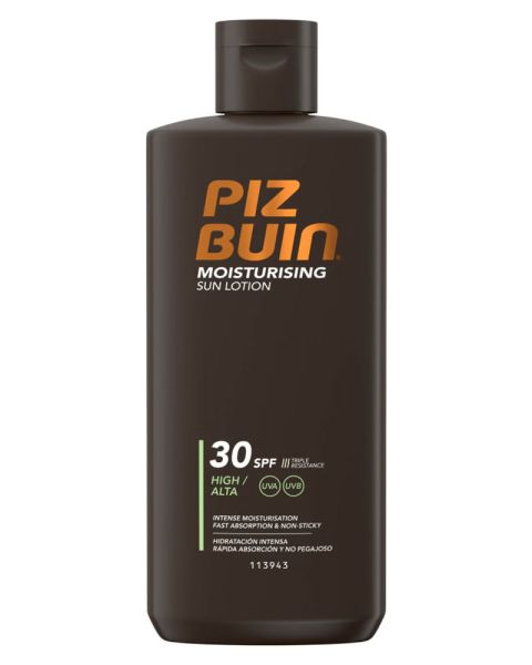 Piz Buin Moisturising Sun Lotion SPF 30 Piz Buin Moisturising Sun Lotion SPF 30