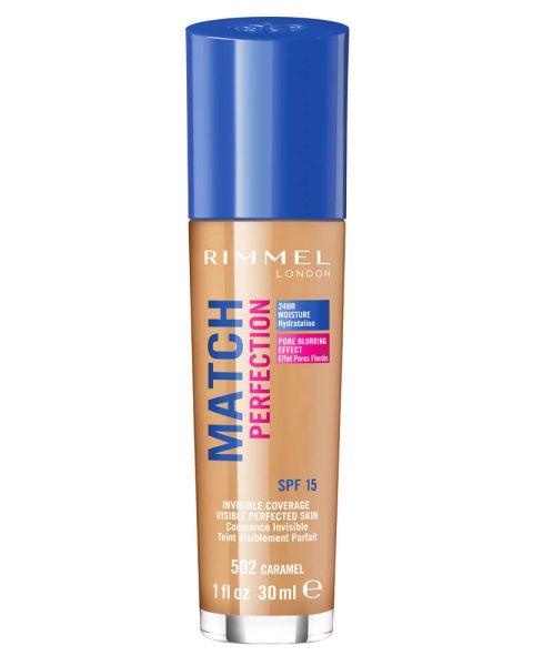 Rimmel Match Perfection SPF 15 502 Caramel