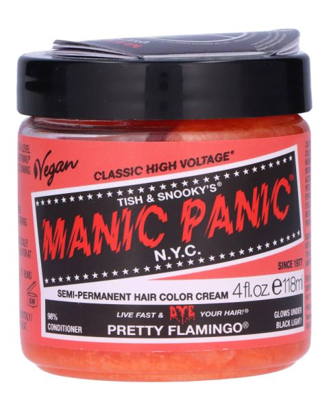 Manic Panic Semi-Perminent Color Cream Pretty Flamingo Manic Panic Semi-Perminent Color Cream Pretty Flamingo