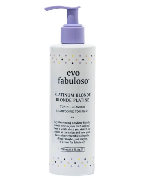 Evo Fabuloso Platinum Blonde Toning Shampoo