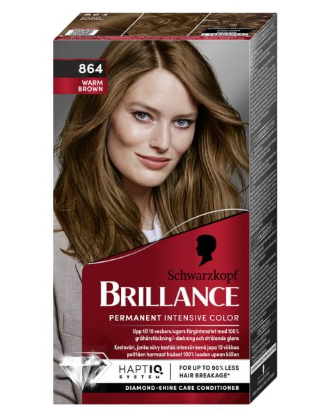 Schwarzkopf Brillance 864 Warm Brown