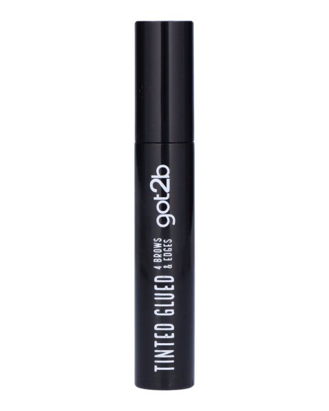 Schwarzkopf Got2b Glued 4 Brows & Edges 2 in 1 Tinted Gel - Dark Brown - Black Schwarzkopf Got2b Glued 4 Brows & Edges 2 in 1 Tinted Gel - Dark Brown - Black