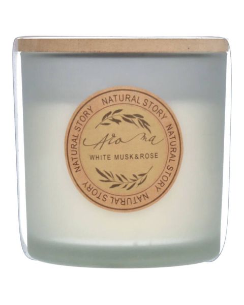 Excellent Houseware Scented Candle White Musk Rose