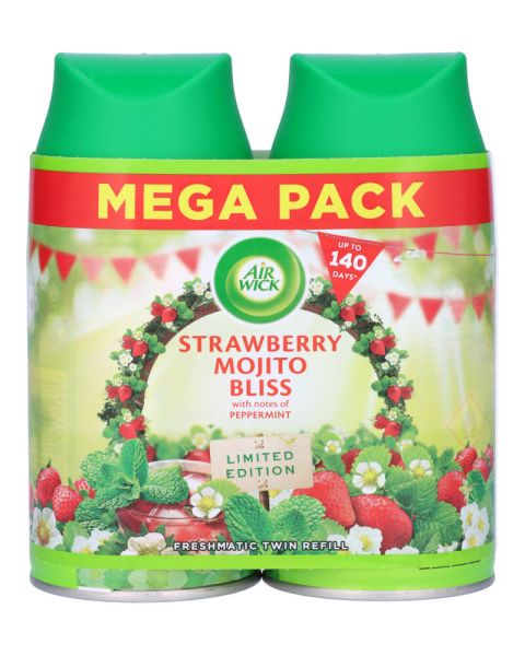 Air Wick Freshmatic Twin Refill Strawberry Mojito Bliss