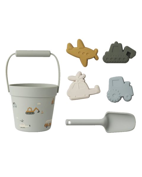 Liewood Dante Strandsæt Dove Blue