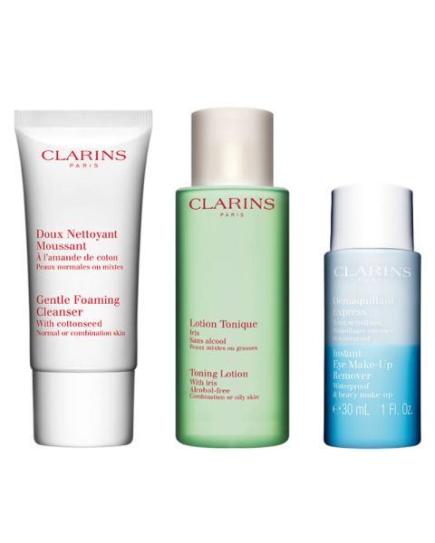 Clarins Trio - Normal or Combination/Oily Skin (O)
