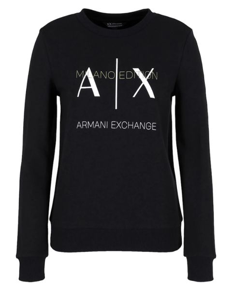 Armani Exchange Woman Sweatshirt Black S